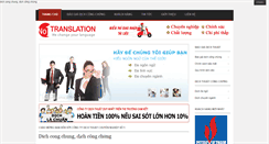 Desktop Screenshot of dichcongchungso1.com